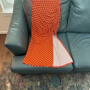 Free People Red and White Heart Dress